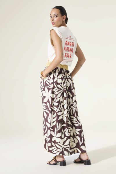Women's Midi Skirt Made of High Quality Viscose - Style and Comfort GARCIA (SKU) P260323