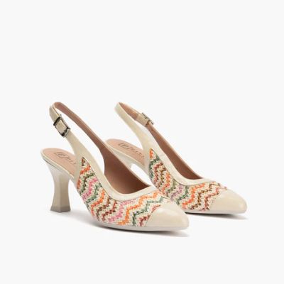 Women's thin heel sandal with multicolor - elegant and comfortable PITILLOS (SKU)11195
