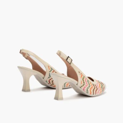 Women's thin heel sandal with multicolor - elegant and comfortable PITILLOS (SKU)11195
