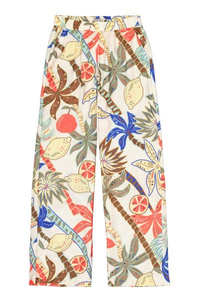Women's viscose trousers with elastic waist - comfortable and modern style GARCIA (SKU) R260310