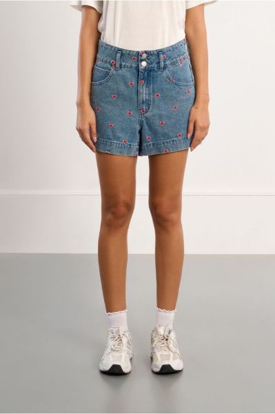Women's denim shorts - comfortable, stylish, perfect for summer MOLLY BRACKEN (SKU) ELF957EP