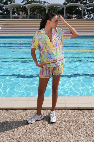 Women's short shorts - summer style and comfort MOLLY BRACKEN (SKU) LAL653EE
