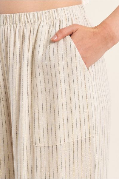 Women's viscose trousers with elastic waist - everyday comfort and style MOLLY BRACKEN (SKU) G961EE