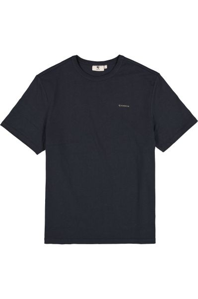 Men's dark blue T-shirt with attractive lettering on the back - style and comfort GARCIA (SKU) P2612O2