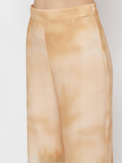Women's wide-leg trousers, multi-colored - Comfortable, Elegant, Modern.LE SORTE DEL SOLE (SKU)3886