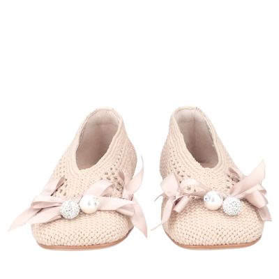 Cream women's ballerinas - Elegant, comfortable and stylish for every day TOSCA BLU (SKU)2613S134