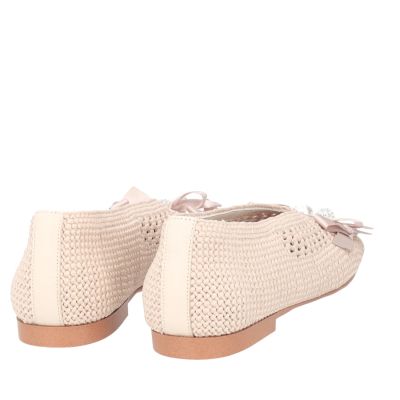 Cream women's ballerinas - Elegant, comfortable and stylish for every day TOSCA BLU (SKU)2613S134