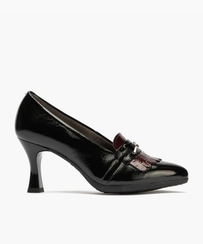 Women's Elegant Shoes with Thin Heels Black Color - for a Sophisticated Fashion Accent!PITILLOS (SKU)30532