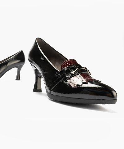 Women's Elegant Shoes with Thin Heels Black Color - for a Sophisticated Fashion Accent!PITILLOS (SKU)30532