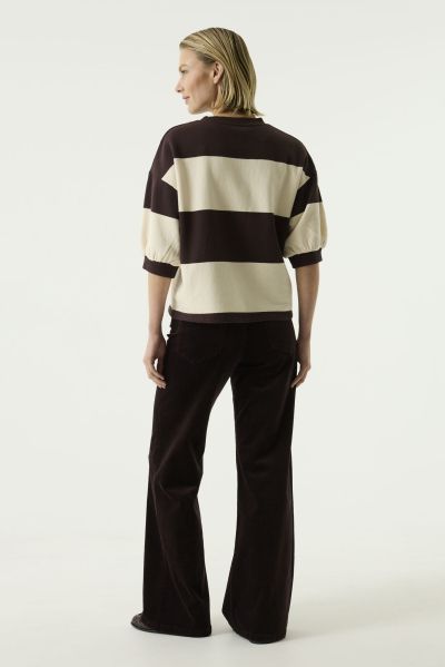 Дамска блуза с 3/4 ръкави - Relaxed fit стил и комфорт GARCIA (SKU) T260261