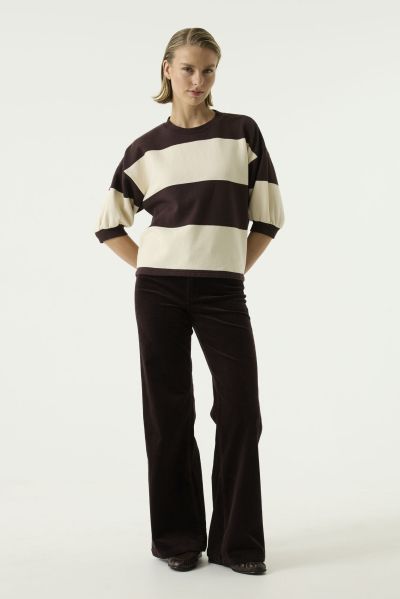 Дамска блуза с 3/4 ръкави - Relaxed fit стил и комфорт GARCIA (SKU) T260261