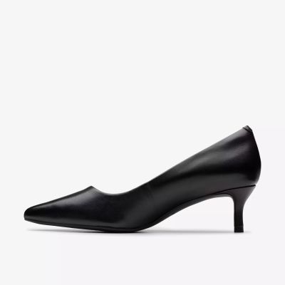 Women's Classic Stiletto Heels, Deep Black – Elegant Style for Women. CLARKS (SKU) 26183156