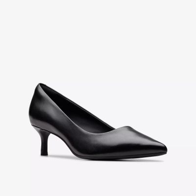 Women's Classic Stiletto Heels, Deep Black – Elegant Style for Women. CLARKS (SKU) 26183156