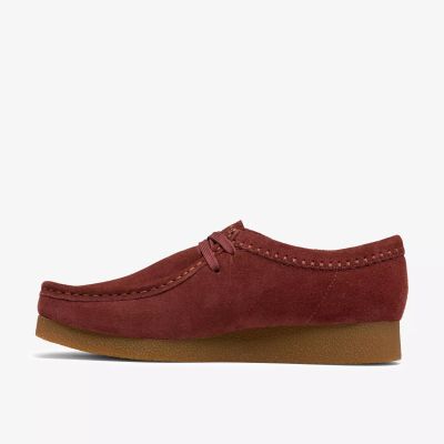 Women's pink suede autumn moccasin – classic style, elegant and comfortable! CLARKS (SKU) 26329301
