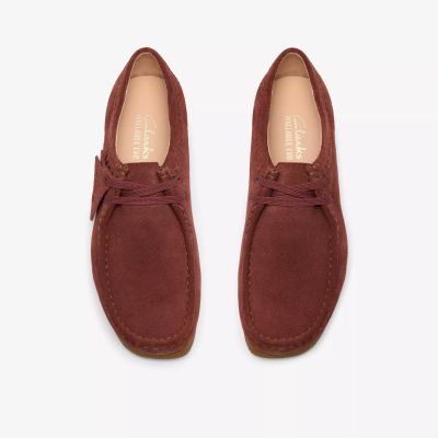 Women's pink suede autumn moccasin – classic style, elegant and comfortable! CLARKS (SKU) 26329301