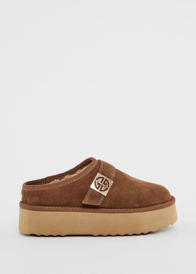 Women's suede clogs – urban style and comfort GAUDI (SKU) V6465480