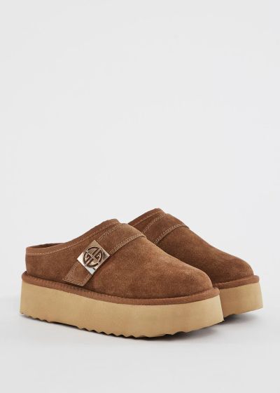 Women's suede clogs – urban style and comfort GAUDI (SKU) V6465480