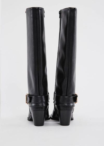 Women's black camperos-style boots – elegant, modern, and comfortable GAUDI (SKU) V6465502