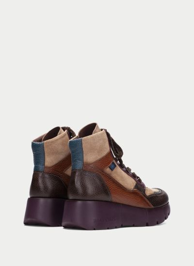 Women's casual platform ankle boots – stylish, comfortable, available in various colors! HISPANITAS (SKU) 265117