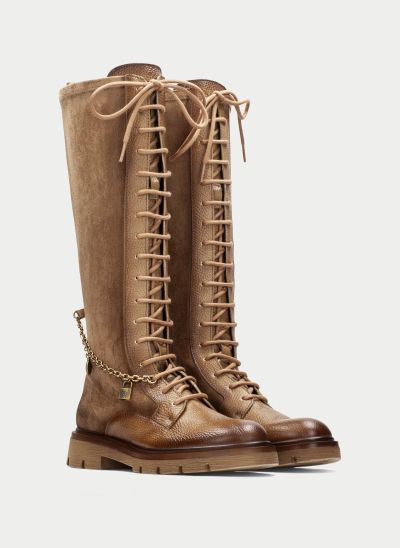 Women's Modern Casual Brown Boot – Stylish Design, All-Day Comfort HISPANITAS (SKU) 265150
