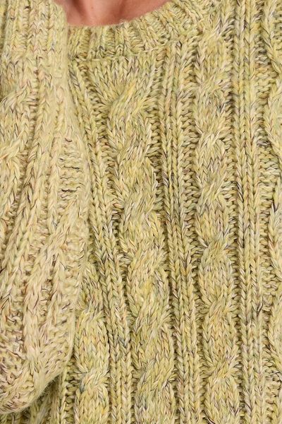 MOLLY BRACKEN Women's Short Cable-Knit Sweater (SKU) T2339EH