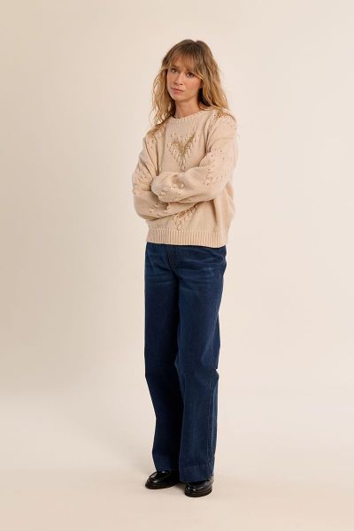 MOLLY BRACKEN Women's Sweater with Striking Details (SKU) LA2041EH