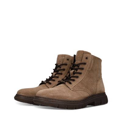 Men's sand-colored lace-up boots – Casual, stylish, and comfortable!!! SALAMANDER (SKU) AY931