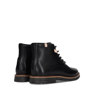 Elegant men's black leather ankle boots – a classic, stylish choice for every man!!! SALAMANDER (SKU) AUZ36