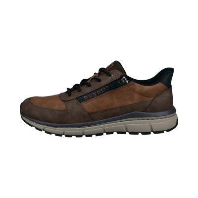 Men's brown casual shoe with original logo – comfort and style!!! BUGATTI (SKU) AOS06