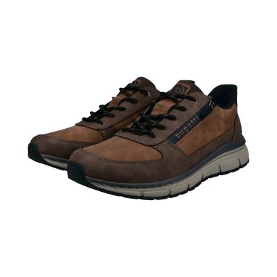 Men's brown casual shoe with original logo – comfort and style!!! BUGATTI (SKU) AOS06