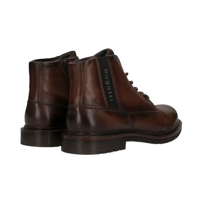 Men's Brown Boot with Brand Logo – Elegant, Stylish!!! BUGATTI (SKU) ATE32