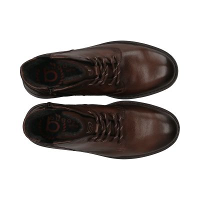 Men's Brown Boot with Brand Logo – Elegant, Stylish!!! BUGATTI (SKU) ATE32