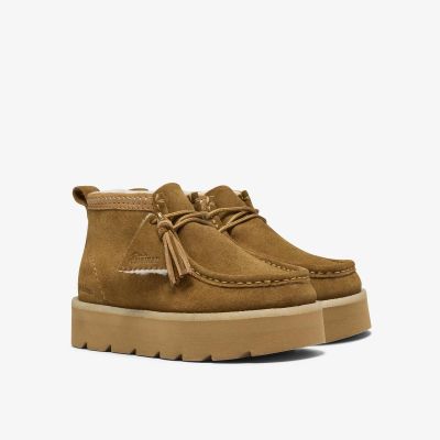 Women's Beige Winter Ankle Boots by Clarks with Warm Lining – Classic Comfort!!! CLARKS (SKU) 26328489