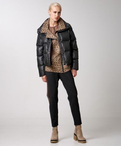 Дамско черно  яке ACCESS FASHION (SKU)9127