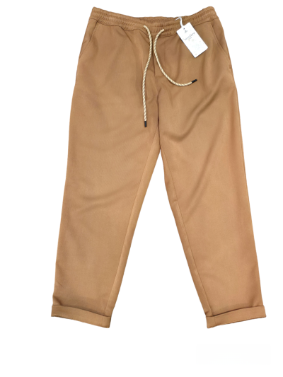 Men's Pants with Elastic Waist BICOLORE (SKU) 2375