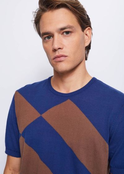 GAUDI Fine Knit Men's Blouse (SKU) 311GU53013