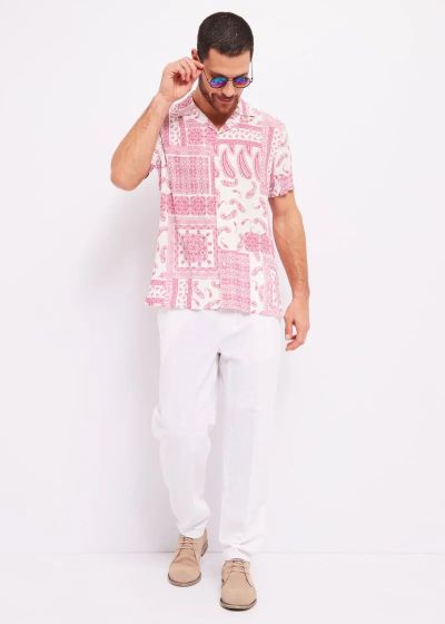 GAUDI Men's Short Sleeve Shirt (SKU) 411GU45027