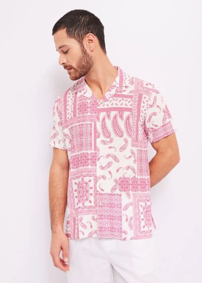 GAUDI Men's Short Sleeve Shirt (SKU) 411GU45027