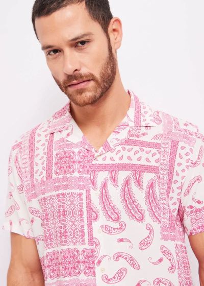 GAUDI Men's Short Sleeve Shirt (SKU) 411GU45027