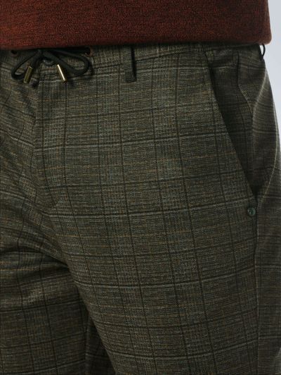 Кариран мъжки панталон NO EXCESS (SKU) 217050805
