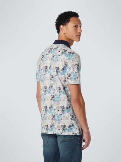 Men's Contrast Collar T-Shirt NO EXCESS (SKU) 19370312