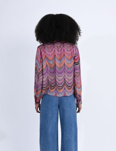 Дамска ефектна риза MOLLY BRACKEN (SKU) LA1186BBN