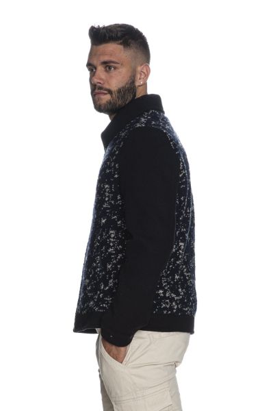 BICOLORE Men's Fitted Jacket (SKU)4072