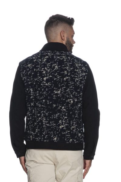 BICOLORE Men's Fitted Jacket (SKU)4072