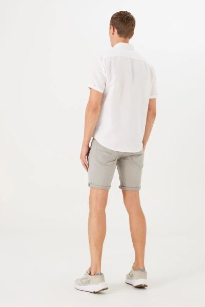 GARCIA Short Sleeve White Shirt for Men (SKU)Z1171