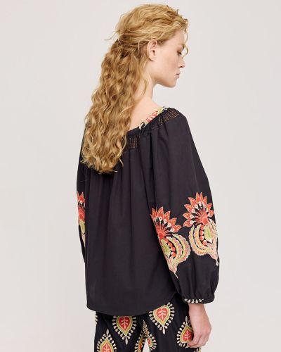 Дамска блуза в черен цвят ACCESS FASHION (SKU)2260