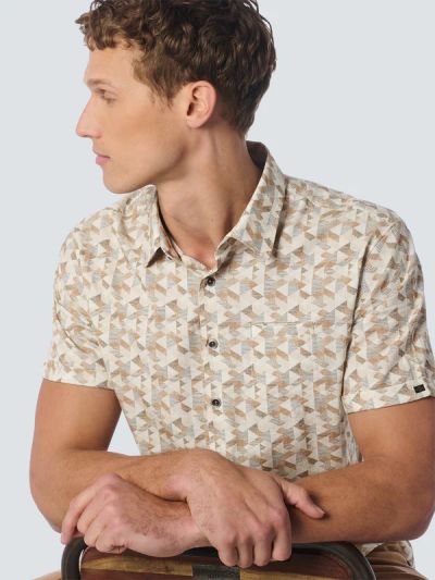 Men's patterned shirt NO EXCESS