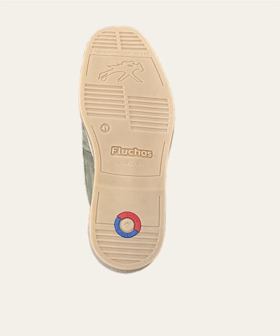 FLUCHOS (SKU)1940 green men's moccasin