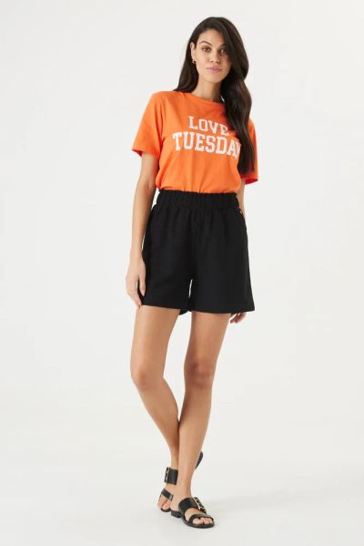 GARCIA Women's Orange T-Shirt (SKU)P40201