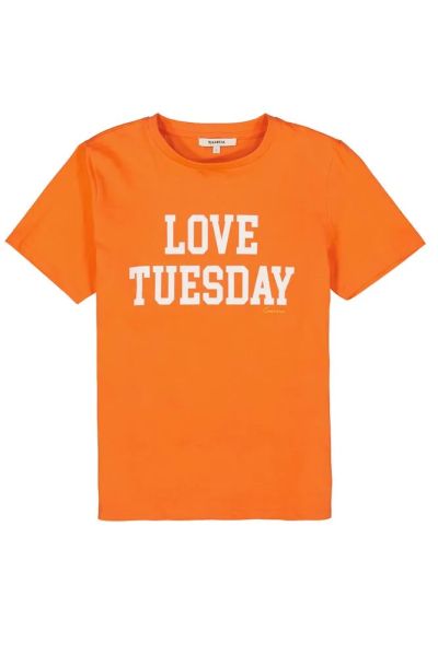 GARCIA Women's Orange T-Shirt (SKU)P40201